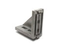 Connection angle - 2040-6, bright aluminum, I-type groove...