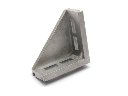Connection angle - 4080-10, aluminum blank, B-type groove 10