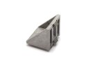 Angolo di connessione - 4040-10, pezzo grezzo in alluminio, scanalatura tipo B 10