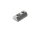 Tassello scorrevole con anima e sfera - 13,5*7,2*22 - M8, acciaio zincato, cava tipo I 8