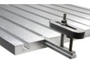 Aluminum T-groove extension for 10mm grooves