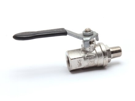 Brass ball valve G 1/2 "IG / AG
