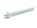 Threaded rod galvanized with ball 10mm, M8x80, wrench 13, steel,