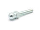 Threaded rod galvanized with ball 15mm, M8X40, spanner 14, steel,
