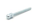 Threaded rod galvanized with ball 15mm, M8x80, spanner 14, steel,