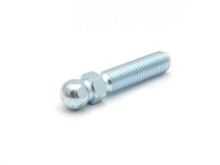 Threaded rod galvanized with ball 15mm, M12x45, spanner 14, steel,