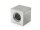 Trapezoidal threaded nut EVKM 16X4 left steel, square SW28L24