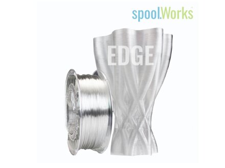 spoolWorks Edge Filamento - Transparente Crystal01 - 3mm - 750g