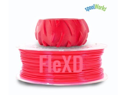 spoolWorks FleXD Filament - Rose Red05 - 1.75mm - 500g