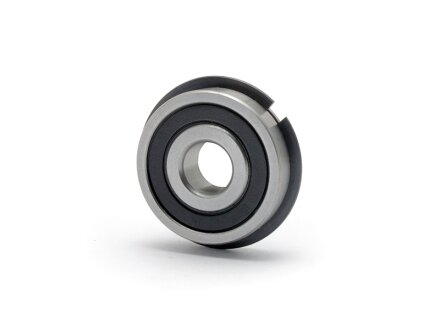 Deep groove ball bearings 6200-NR-2RS 10x30x9 mm