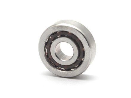 Stainless steel angular contact ball bearing SS-7200-B-2RS-TN 10x30x9 mm