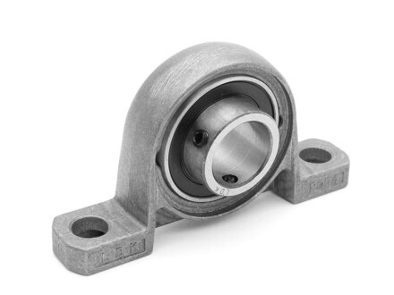 miniature en acier inoxydable Plummer / bloc de palier darbre SS-KP-004-ST: 20 mm