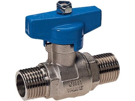 2/2-way ball valve KH-G3 / G3-8a / 8a-58-MSV PTFE KU-BL-302