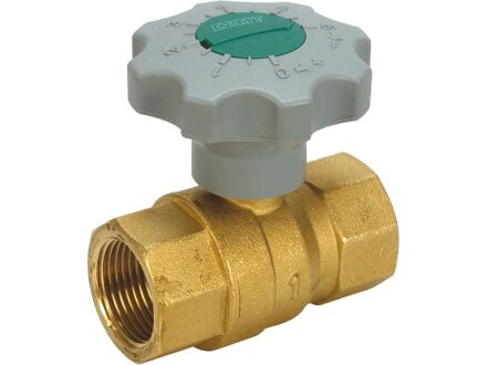 2/2-way ball valve KHM-2-R3 / 4i-R3 / 4i-40 MS-PTFE-KU-GR-594