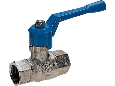 2/2-way ball valve KHM-2-R1 / 2i-50-MSV-PTFE-AL-BL-12
