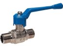 2/2-way ball valve KH-2-G1a-G1a-40-MSV-PTFE-AL-BL-T202
