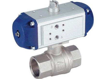 2/2-way ball valve SPPD-K-FD3 / 001-G1i-40-MSV-PTFE